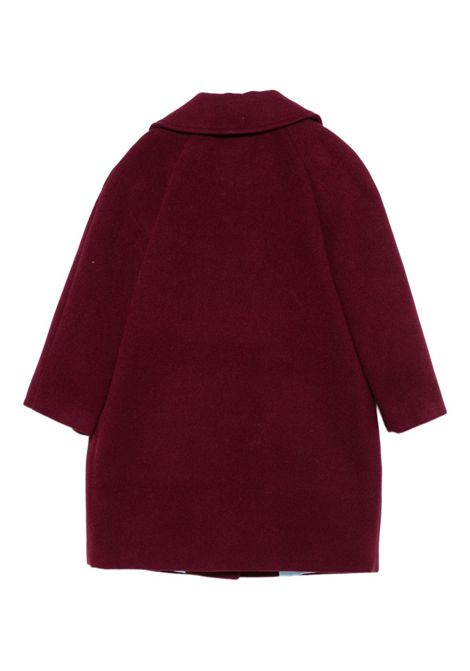 Cappotto con applicazione MIMISOL | MFCT053 TS1062BRD